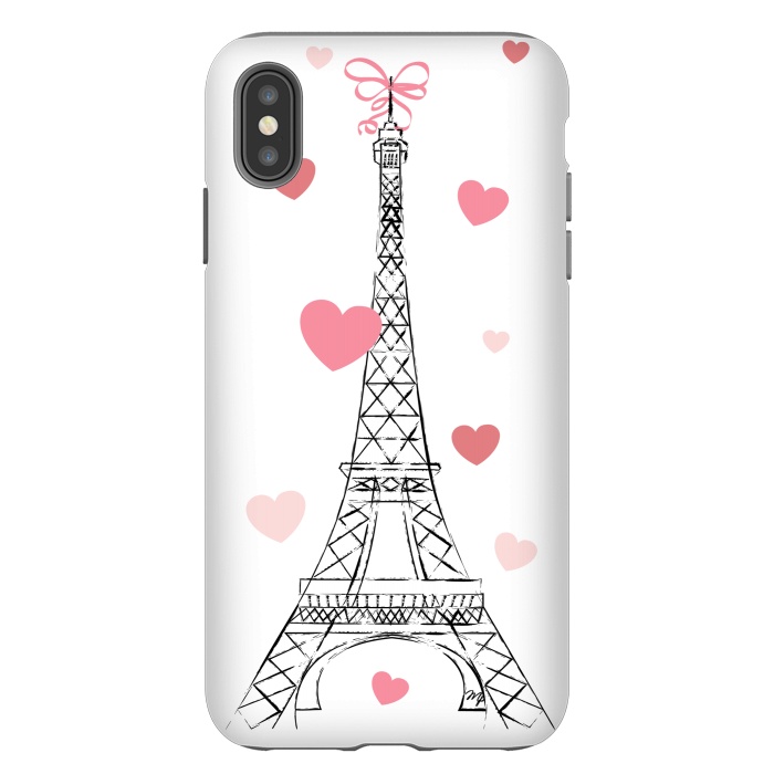 iPhone Xs Max StrongFit Paris Love by Martina