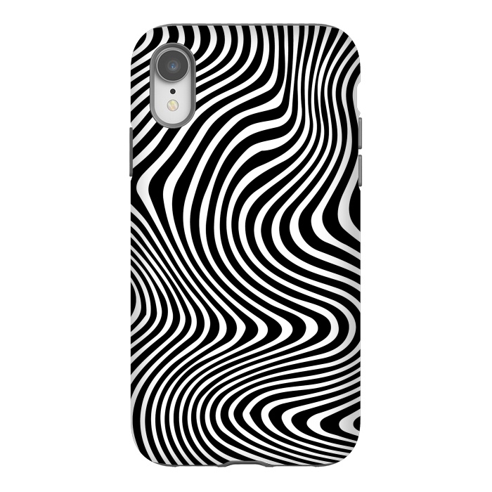 iPhone Xr StrongFit Illusion Waves 3 by Sitchko