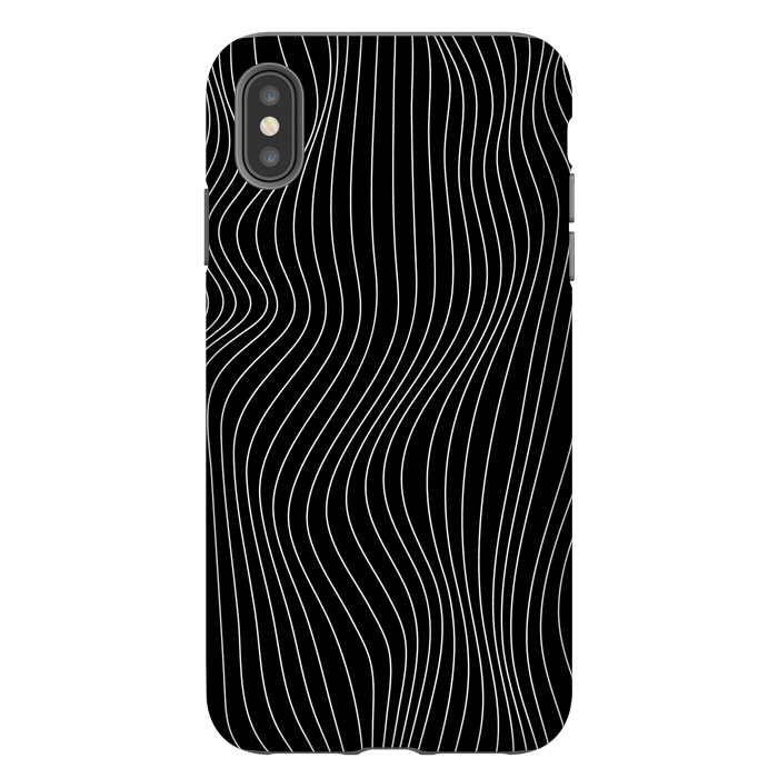 iPhone Xs Max StrongFit Illusion Waves 2 by Sitchko
