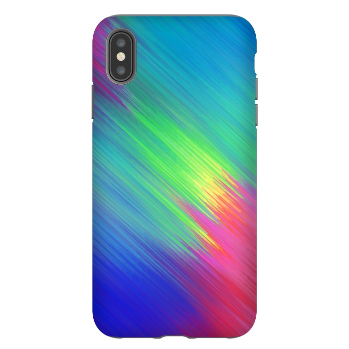 iPhone Xs Max StrongFit Colorful Movement by Sitchko