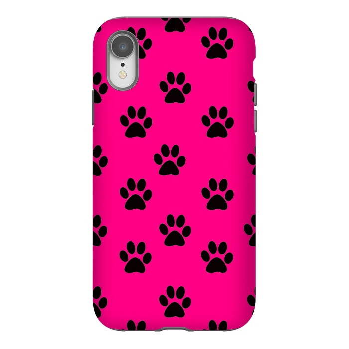iPhone Xr StrongFit DOG PAW by MALLIKA