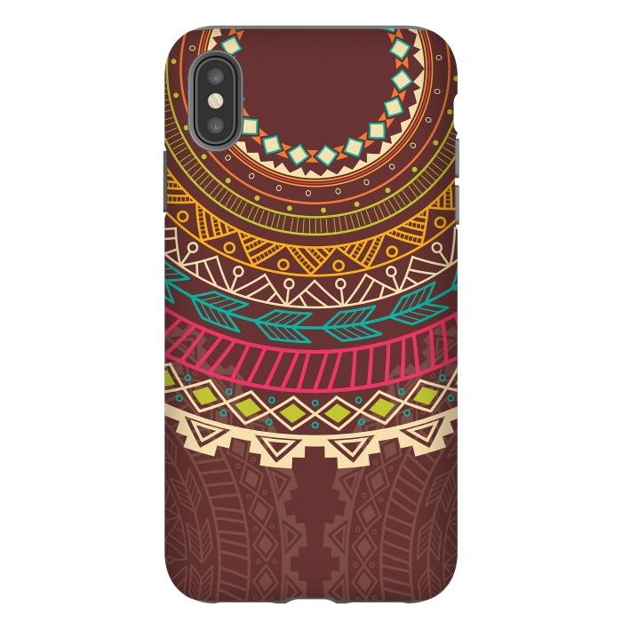 iPhone Xs Max StrongFit Aztec design by Jelena Obradovic