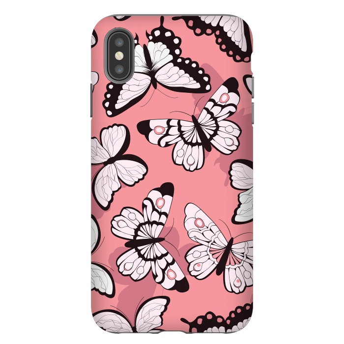 iPhone Xs Max StrongFit Butterfly Garden 002 by Jelena Obradovic