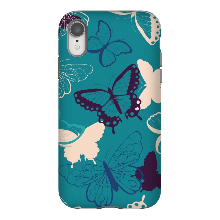 iPhone Xr StrongFit Butterfly Garden 003 by Jelena Obradovic