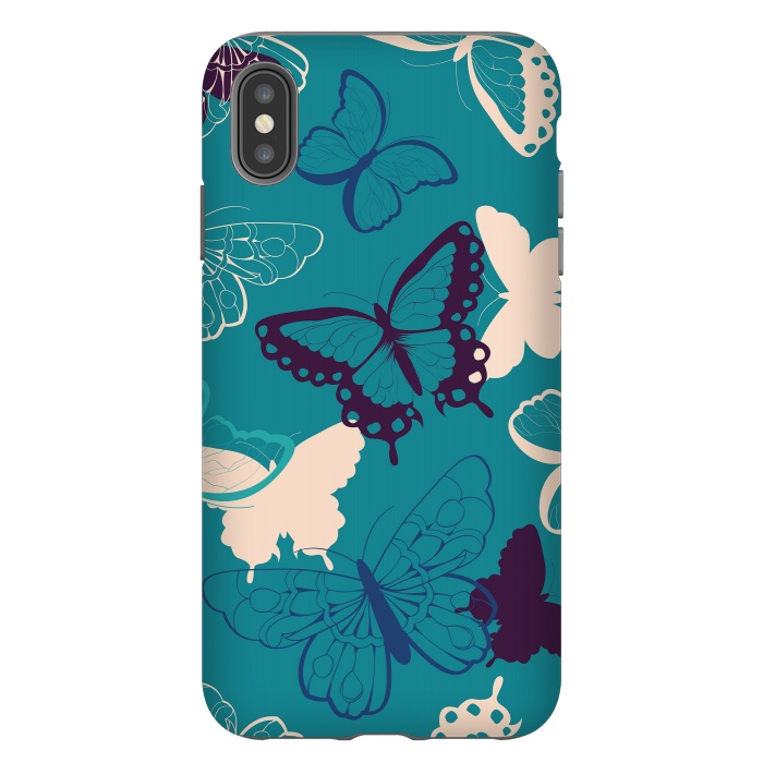 iPhone Xs Max StrongFit Butterfly Garden 003 by Jelena Obradovic