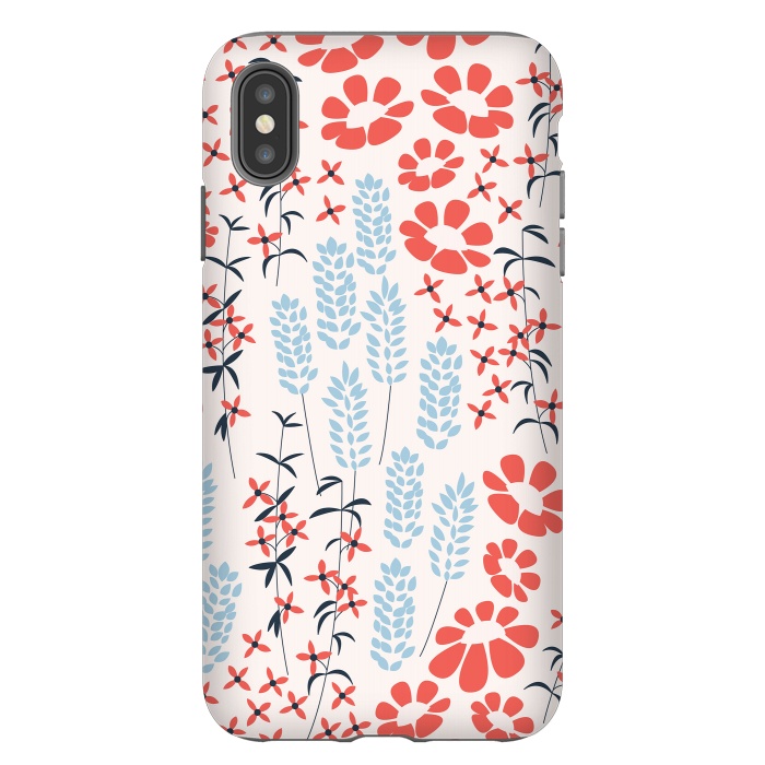 iPhone Xs Max StrongFit Spring Garden Beige by Jelena Obradovic