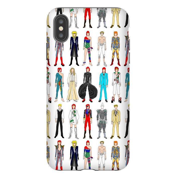 iPhone Xs Max StrongFit Starman Bowie Ziggy by Notsniw