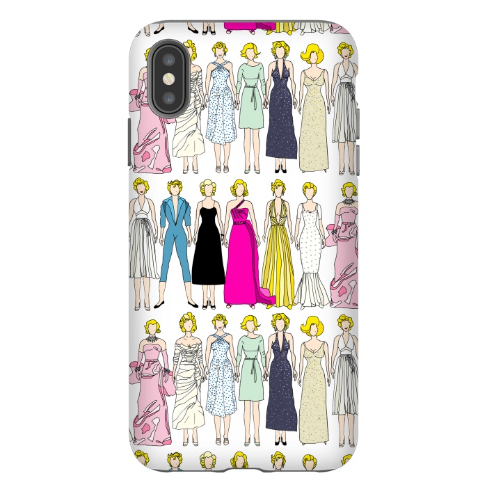 iPhone Xs Max StrongFit Marilyn Monroe by Notsniw