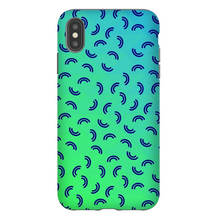 iPhone Xs Max StrongFit LINES PATTERNS by MALLIKA