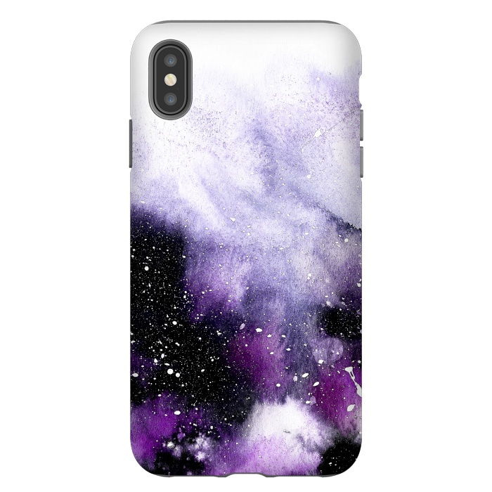 iPhone Xs Max StrongFit Oceanic VIolet by Amaya Brydon