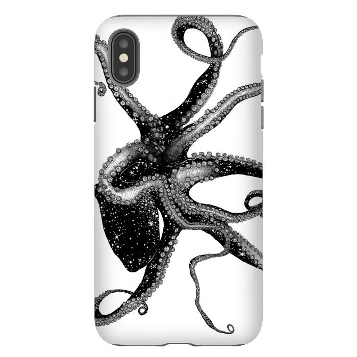 iPhone Xs Max StrongFit Cosmic Octopus by ECMazur 