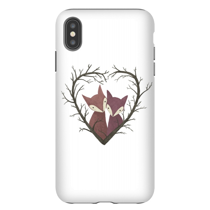 iPhone Xs Max StrongFit Valentine by Laura Nagel