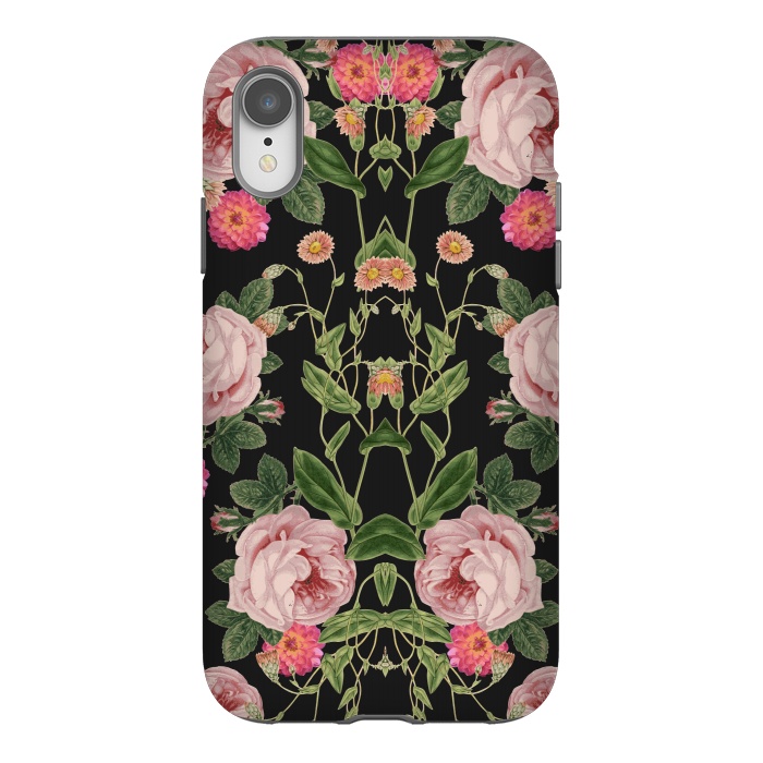 iPhone Xr StrongFit Floral Tunes by Zala Farah
