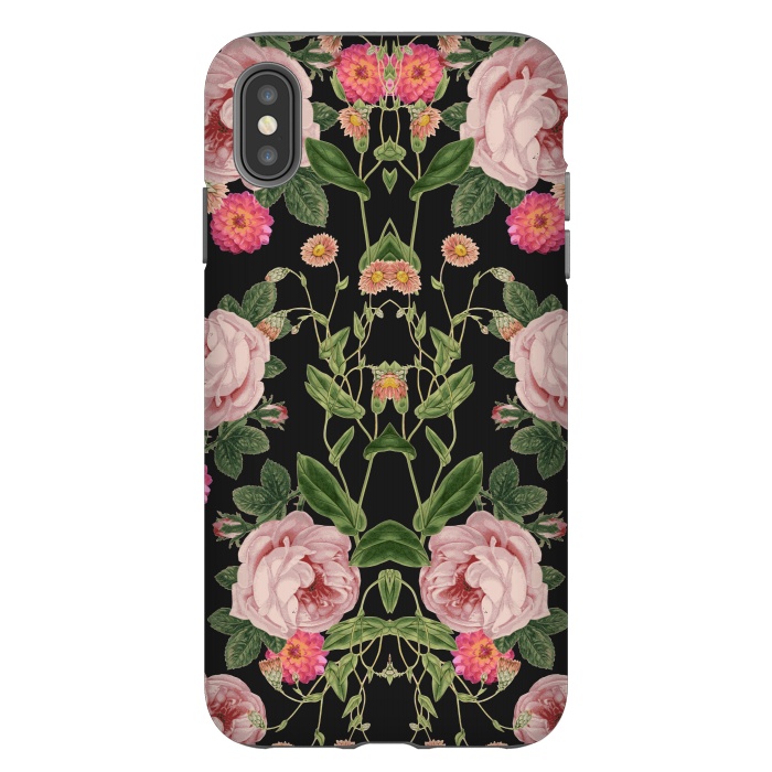 iPhone Xs Max StrongFit Floral Tunes by Zala Farah