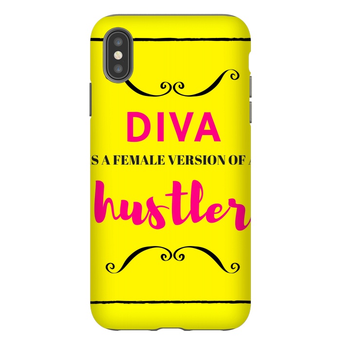 iPhone Xs Max StrongFit diva female version of hustler by MALLIKA