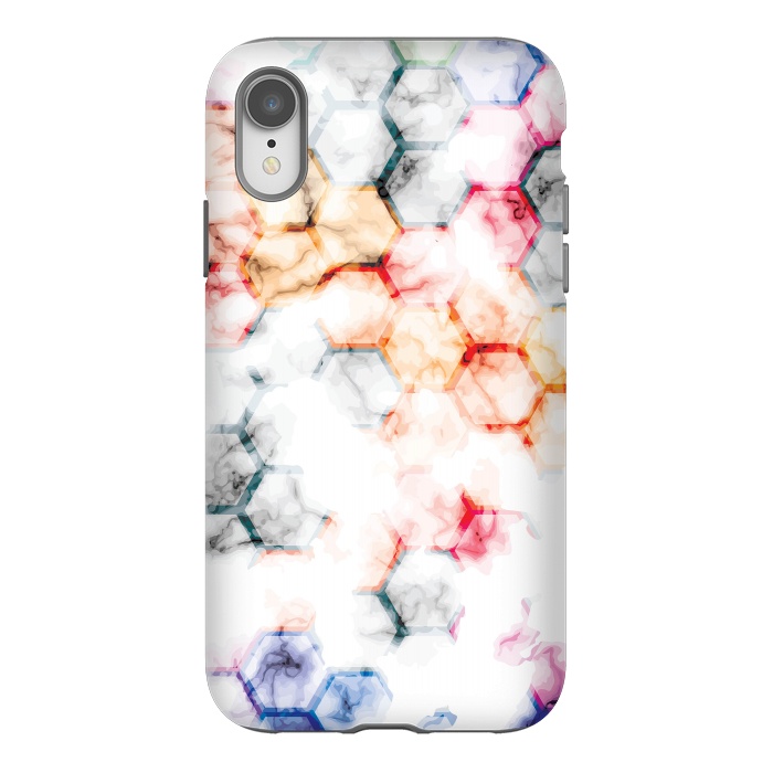 iPhone Xr StrongFit Marble Geometry 015 by Jelena Obradovic