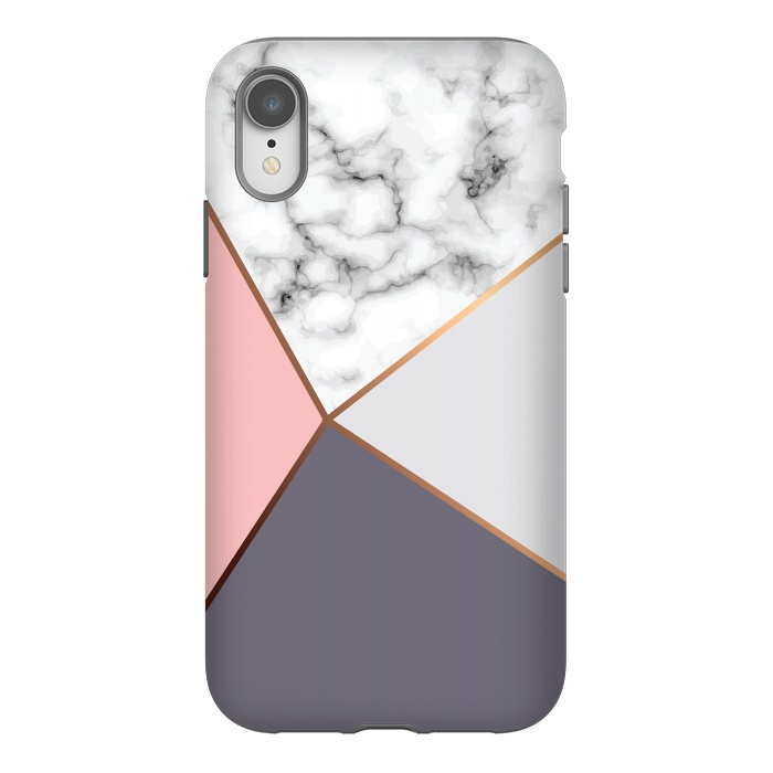 iPhone Xr StrongFit Marble Geometry 016 by Jelena Obradovic