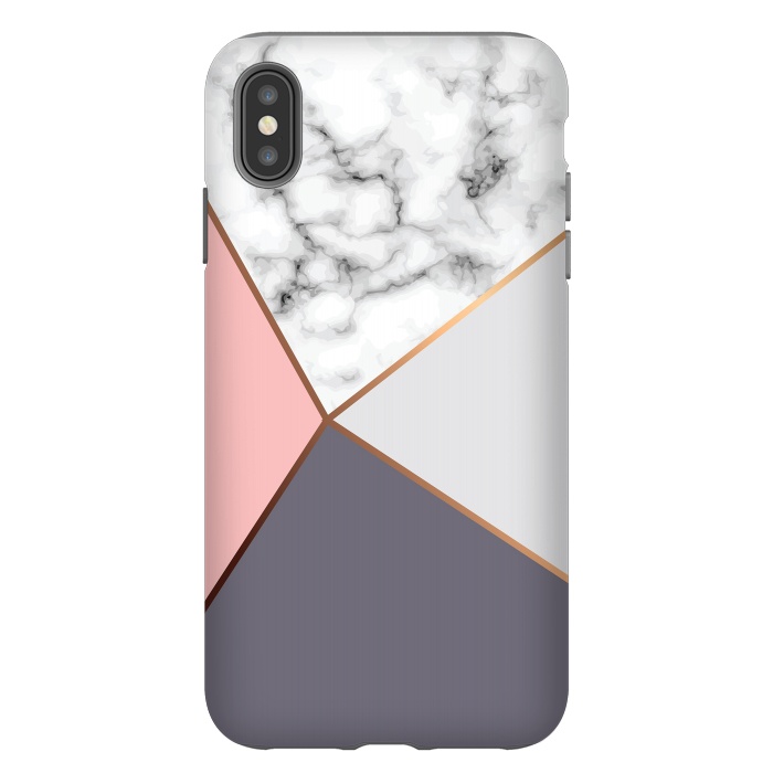 iPhone Xs Max StrongFit Marble Geometry 016 by Jelena Obradovic