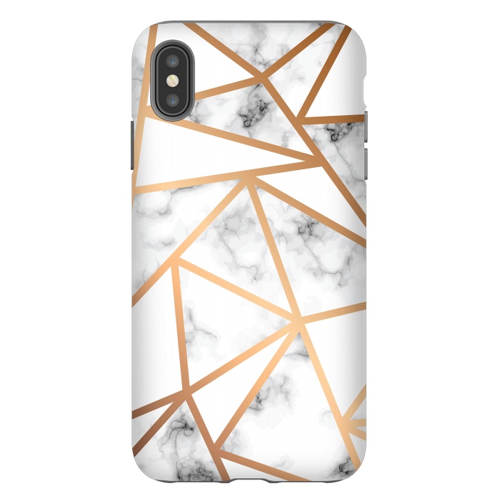 iPhone Xs Max StrongFit Marble Geometry 021 by Jelena Obradovic