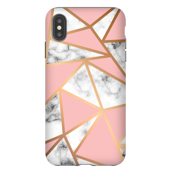 iPhone Xs Max StrongFit Marble Geometry 022 by Jelena Obradovic
