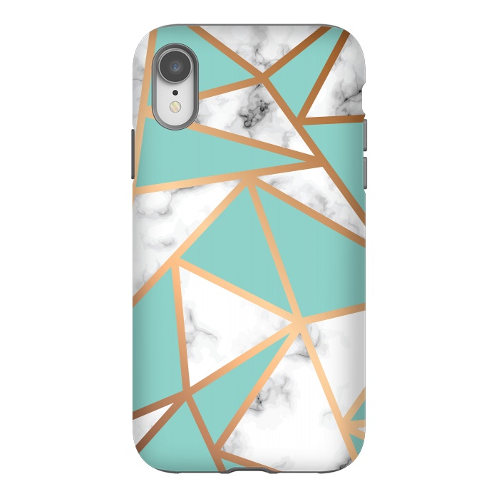iPhone Xr StrongFit Marble Geometry 023 by Jelena Obradovic