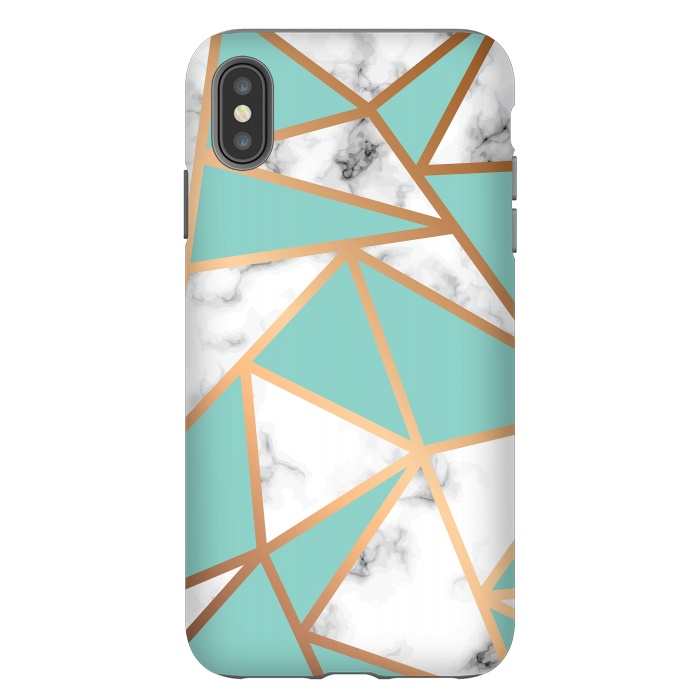 iPhone Xs Max StrongFit Marble Geometry 023 by Jelena Obradovic