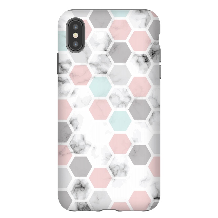 iPhone Xs Max StrongFit Marble Geometry 024 by Jelena Obradovic