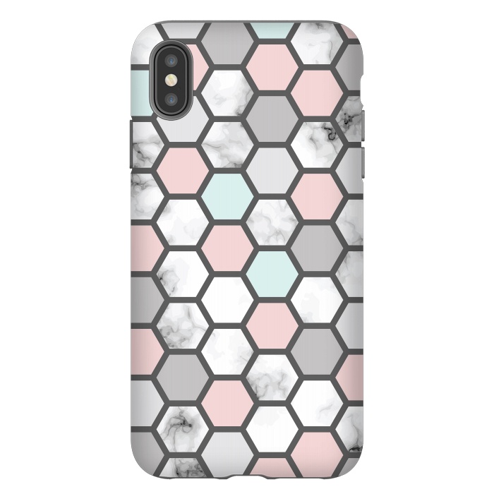 iPhone Xs Max StrongFit Marble Geometry 026 by Jelena Obradovic