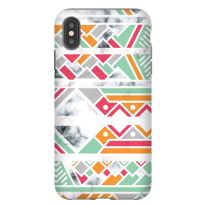 iPhone Xs Max StrongFit Marble Geometry 030 by Jelena Obradovic
