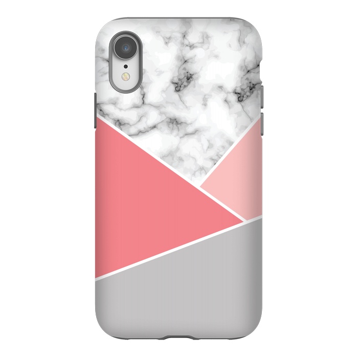 iPhone Xr StrongFit Marble Geometry 034 by Jelena Obradovic