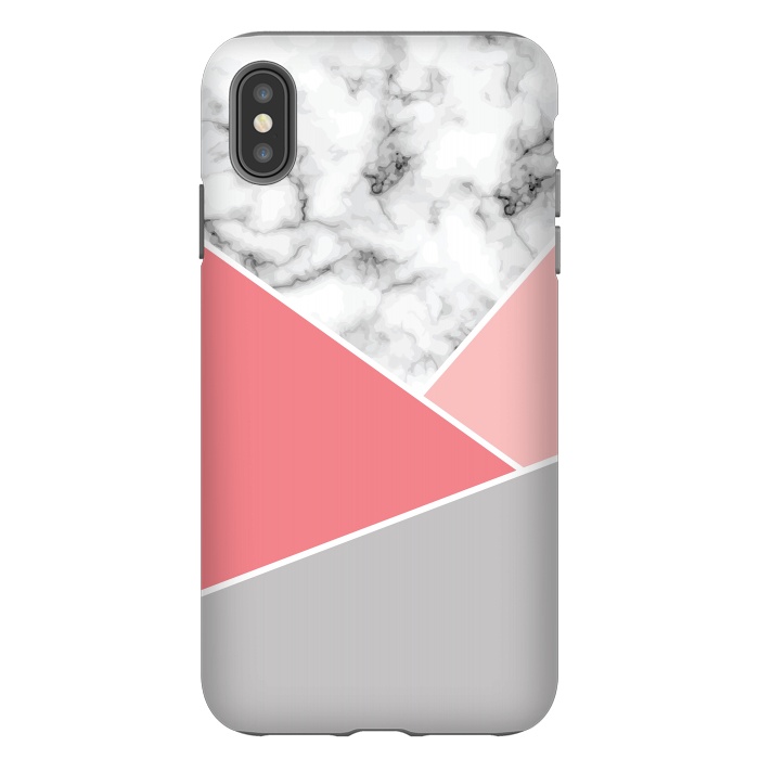 iPhone Xs Max StrongFit Marble Geometry 034 by Jelena Obradovic