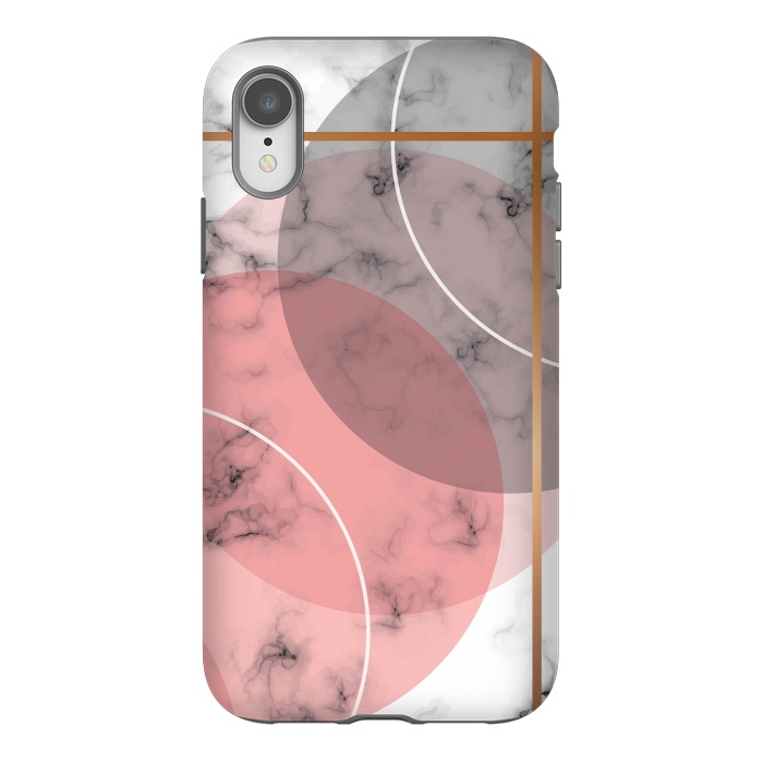 iPhone Xr StrongFit Marble Geometry 036 by Jelena Obradovic