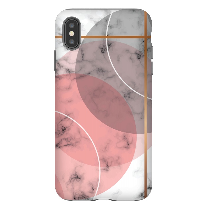 iPhone Xs Max StrongFit Marble Geometry 036 by Jelena Obradovic