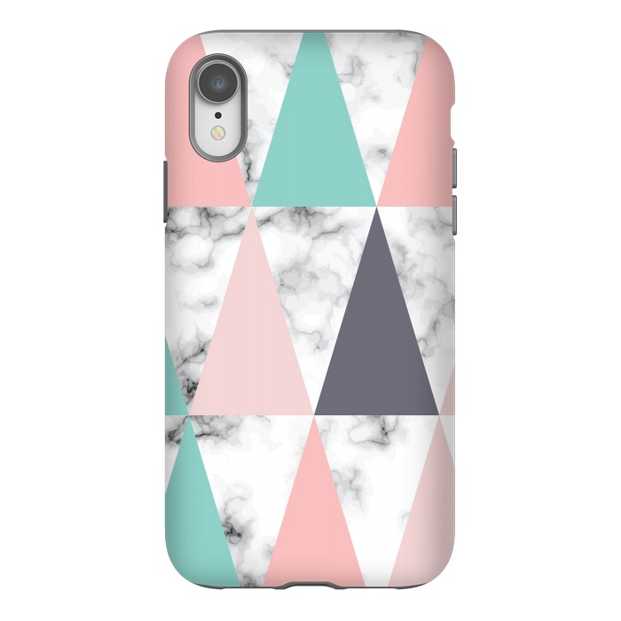 iPhone Xr StrongFit Marble Geometry 039 by Jelena Obradovic
