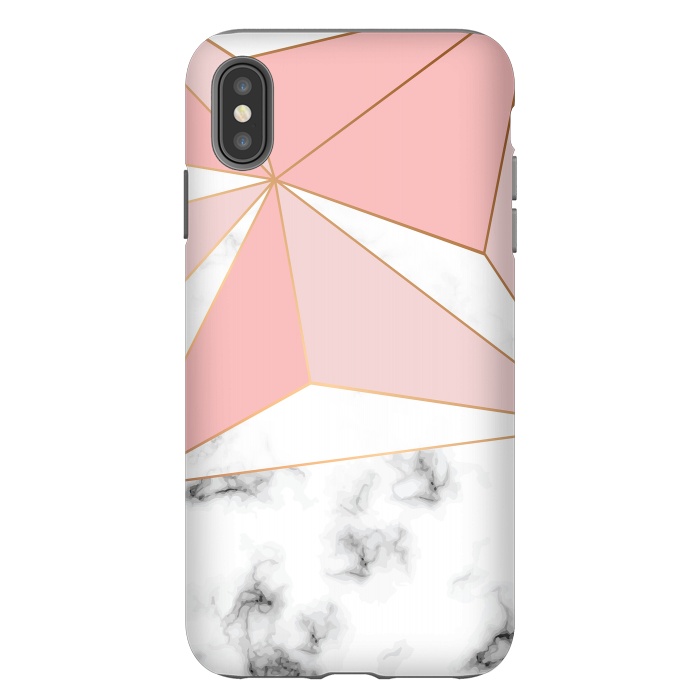 iPhone Xs Max StrongFit Marble Geometry 042 by Jelena Obradovic