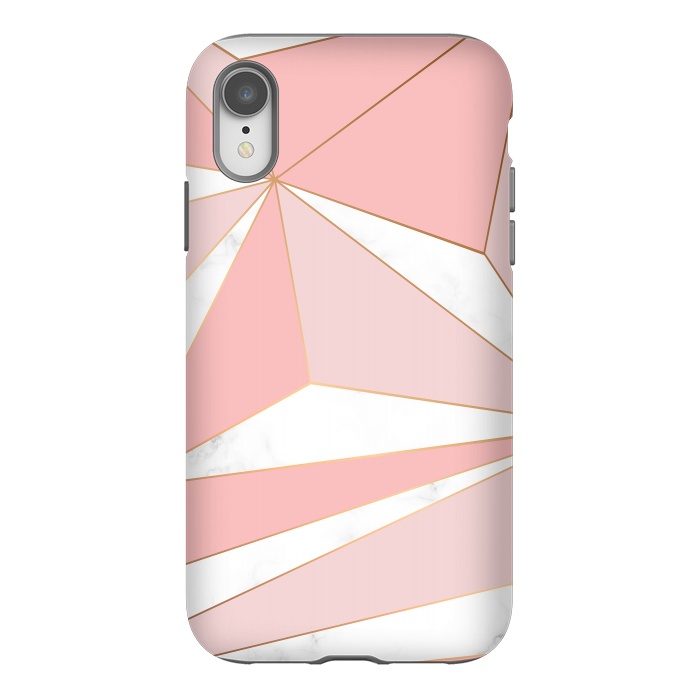 iPhone Xr StrongFit Pink Geometry 043 by Jelena Obradovic