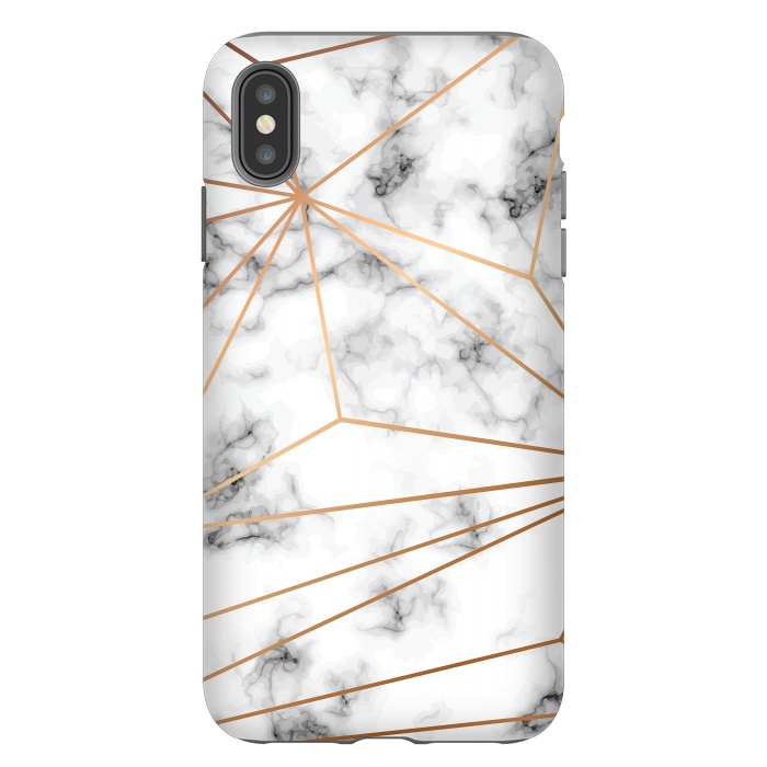 iPhone Xs Max StrongFit Marble Geometry 046 by Jelena Obradovic