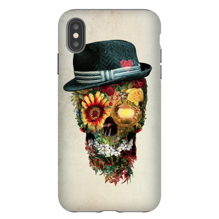 iPhone Xs Max StrongFit Skull Lover by Riza Peker
