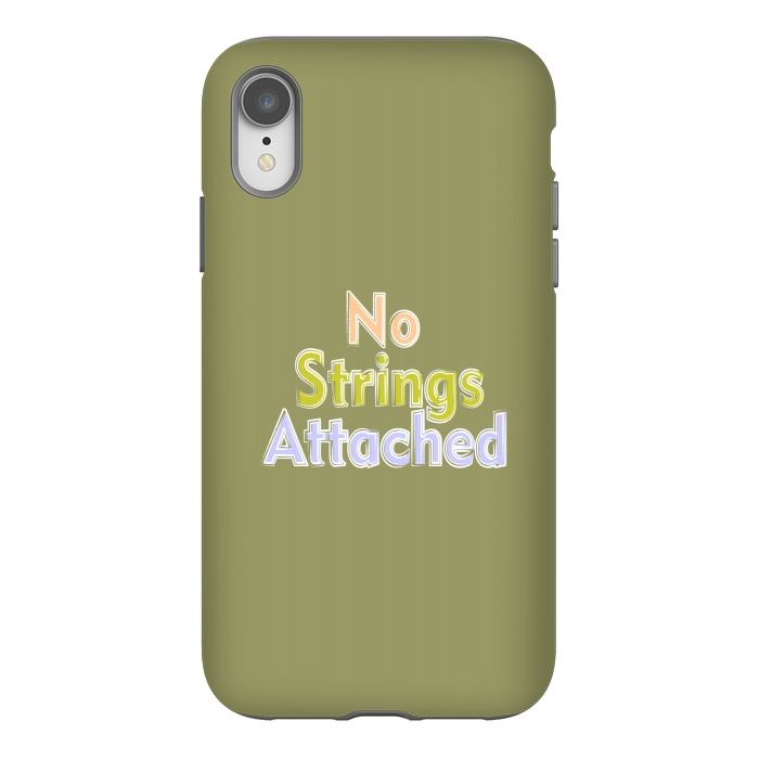 iPhone Xr StrongFit No Strings Attached by Dhruv Narelia