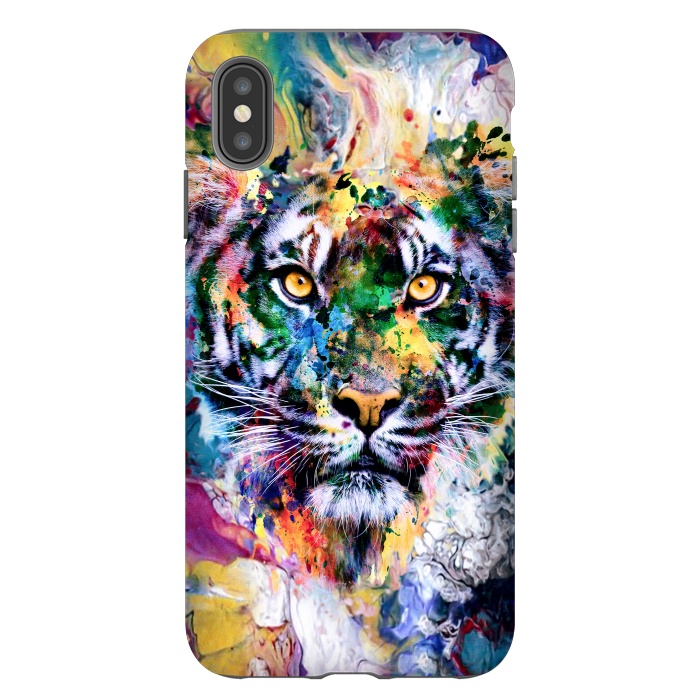 iPhone Xs Max StrongFit Tiger VII by Riza Peker