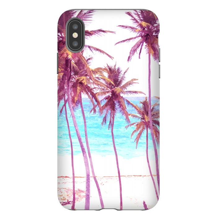 iPhone Xs Max StrongFit Palm Beach Illustration by Alemi