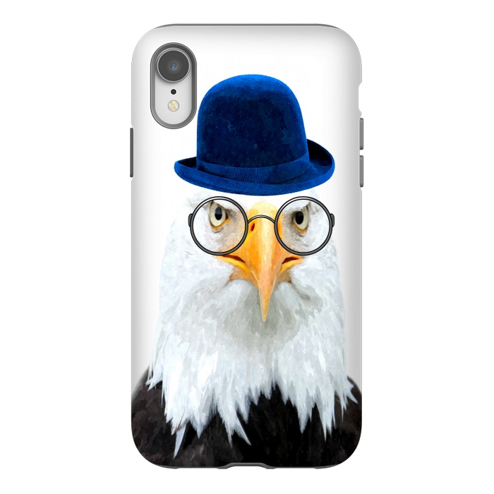iPhone Xr StrongFit Funny Eagle Portrait by Alemi