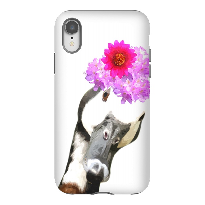 iPhone Xr StrongFit Funny Goose Portrait by Alemi