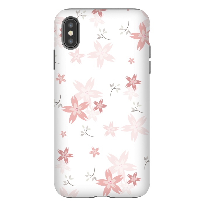 iPhone Xs Max StrongFit Star Flowers by Bledi