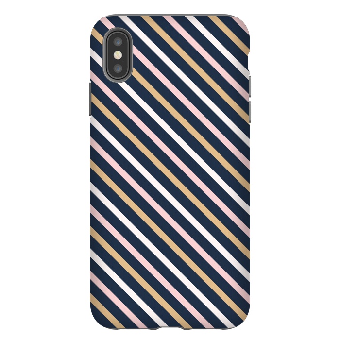 iPhone Xs Max StrongFit Striped Background I by Bledi