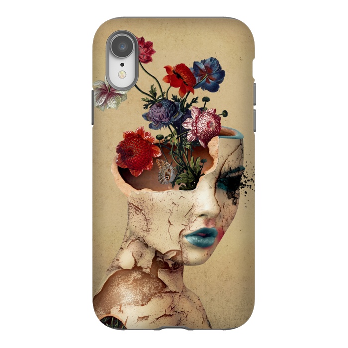 iPhone Xr StrongFit Broken Beauty by Riza Peker