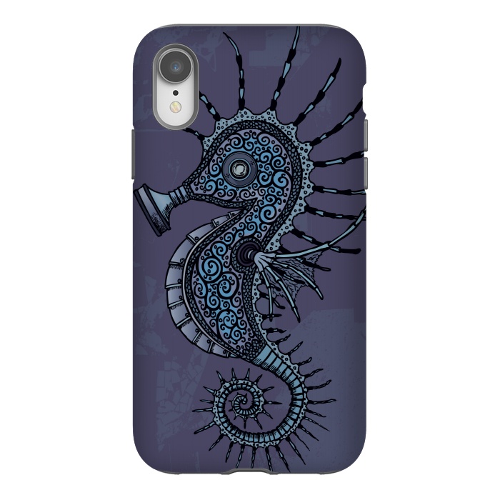 iPhone Xr StrongFit Fukushima Mon Amour Ultra Violet by Mangulica