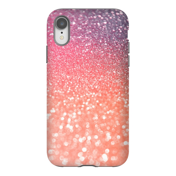 iPhone Xr StrongFit Girly Blush Pink Glamour Glitter by  Utart