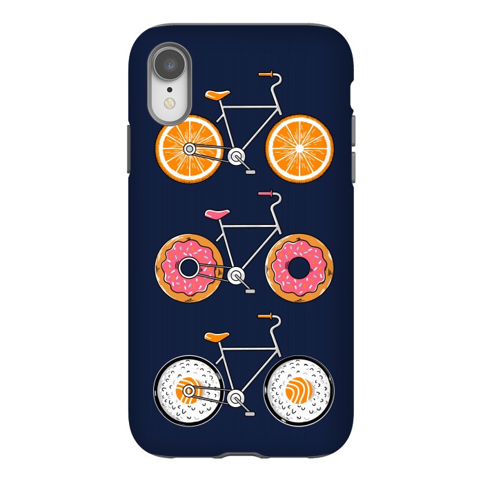 iPhone Xr StrongFit Food Bicycle 2 by Coffee Man