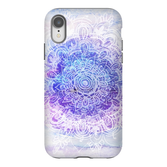 iPhone Xr StrongFit Mandala Bliss by Rose Halsey